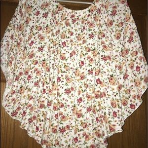bodycentral floral bell shaped top